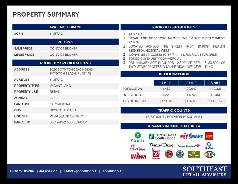 9620 Boynton Beach Blvd, Boynton Beach, FL à louer - Photo du bâtiment - Image 3 de 6