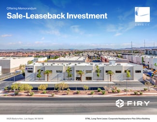 Plus de détails pour 6625 Badura Ave, Las Vegas, NV - Flex à vendre