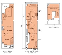 112 Rivington St, New York, NY à louer Plan d’étage- Image 2 de 2