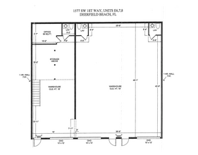 1533-1717 SW 1st Way, Deerfield Beach, FL à louer Plan d  tage- Image 2 de 4