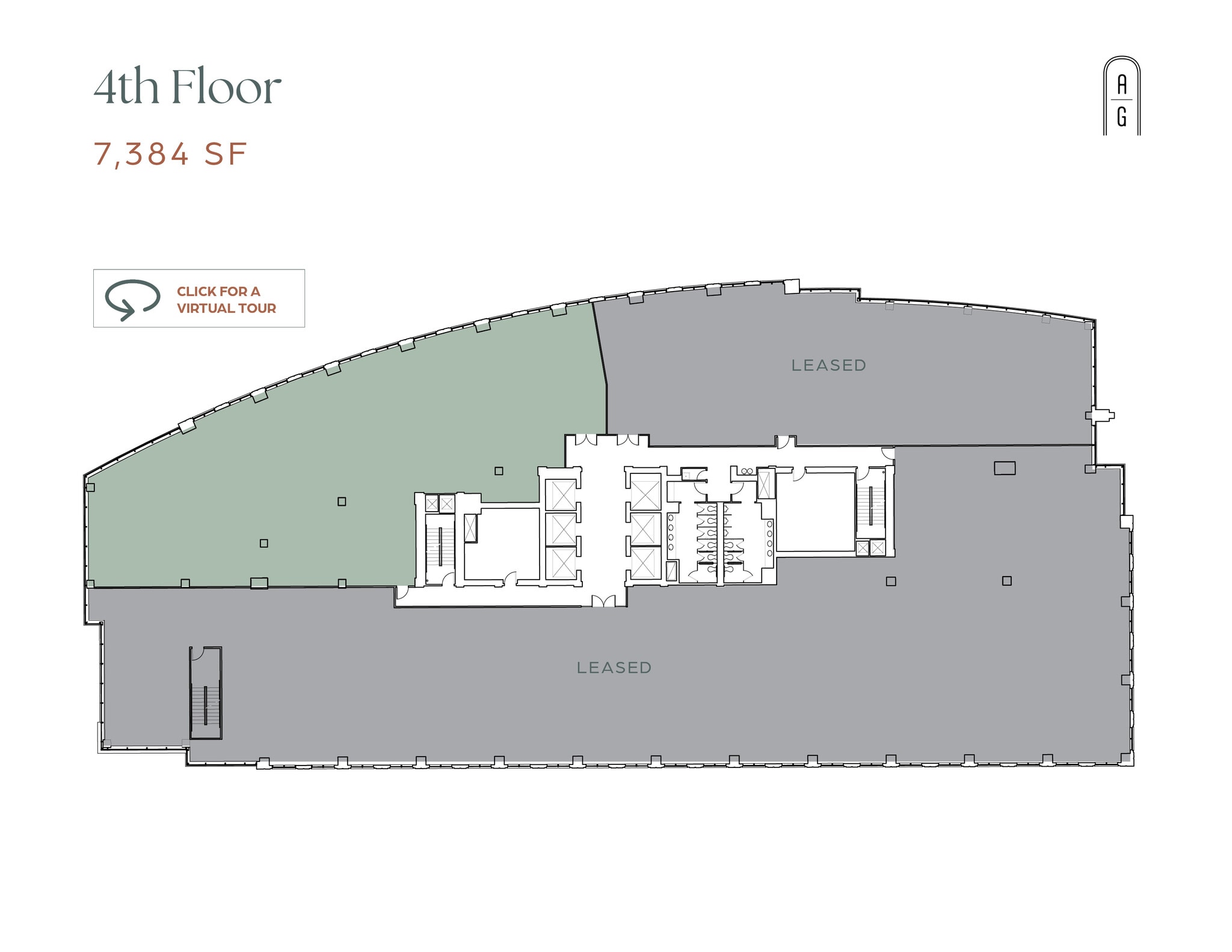 901 N Glebe Rd, Arlington, VA à louer Plan d’étage- Image 1 de 1