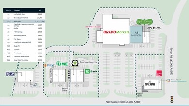 Narcoossee & Tyson Rd, Orlando, FL à louer Plan de site- Image 1 de 1