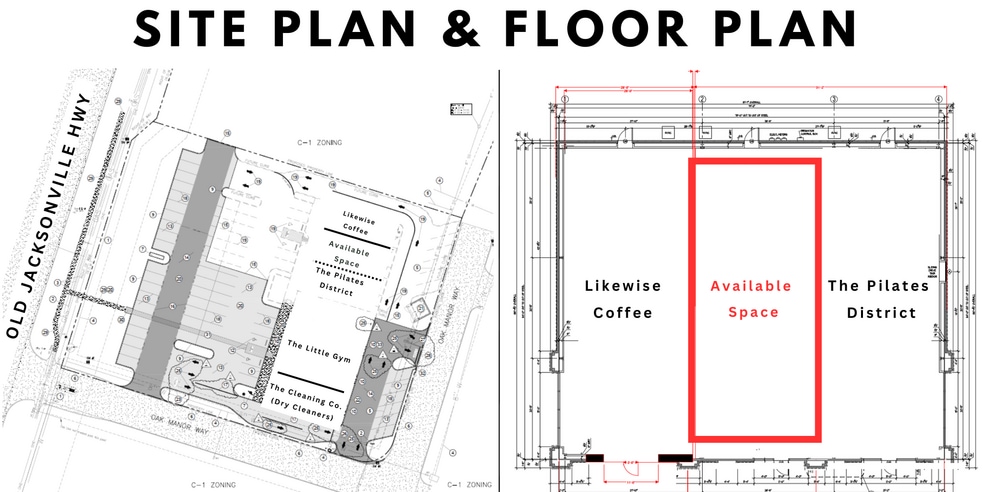 7596 Old Jacksonville Highway, Tyler, TX for lease - Site Plan - Image 2 of 5