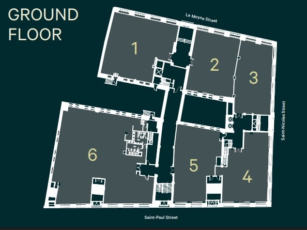 410 Rue Saint-Nicolas, Montréal, QC for lease Floor Plan- Image 1 of 1