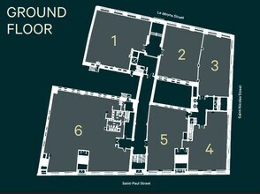 410 Rue Saint-Nicolas, Montréal, QC for lease Floor Plan- Image 1 of 1
