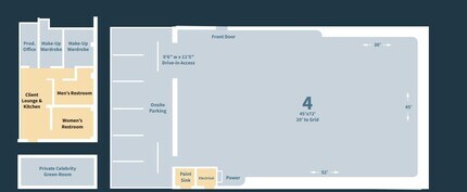 6311 Romaine St, Los Angeles, CA for lease Floor Plan- Image 1 of 2