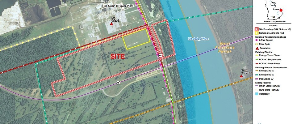 Terrain dans New Roads, LA à vendre Photo principale- Image 1 de 2