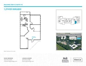 3025 Breckinridge Blvd, Duluth, GA for lease Floor Plan- Image 2 of 2