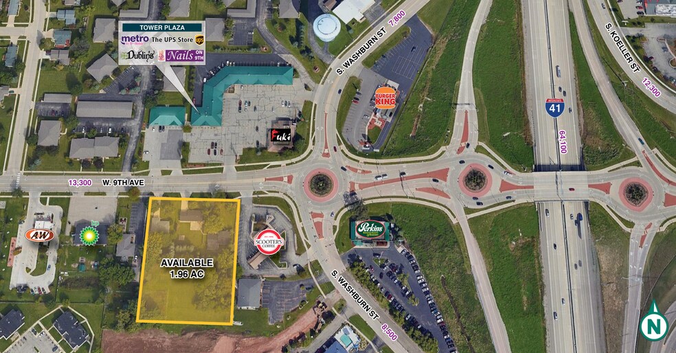 2107-2115-2125 9th Ave, Oshkosh, WI à vendre - Photo du bâtiment - Image 1 de 4