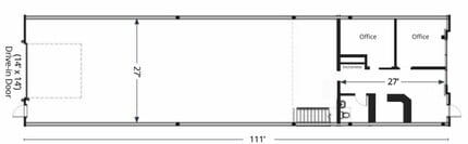 4800 104th Ave SE, Calgary, AB à louer Plan d’étage- Image 1 de 6