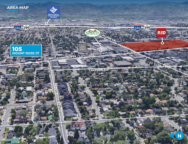 105 Mount Rose St, Reno, NV for lease - Building Photo - Image 3 of 3