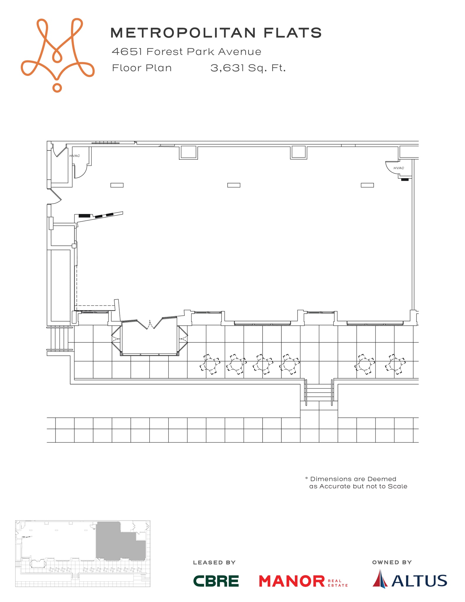 4535 Forest Park Ave, Saint Louis, MO à louer Plan d’étage- Image 1 de 2