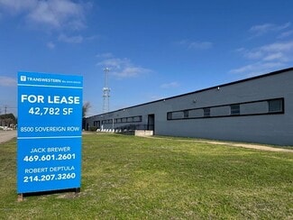 More details for 8500-8600 Sovereign Row, Dallas, TX - Industrial for Lease