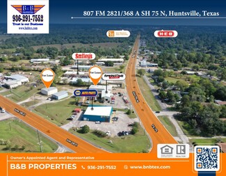 Plus de détails pour 368 A SH 75 N, Huntsville, TX - Vente au détail à louer