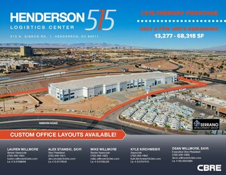 More details for 515 N Gibson Rd, Henderson, NV - Industrial for Lease