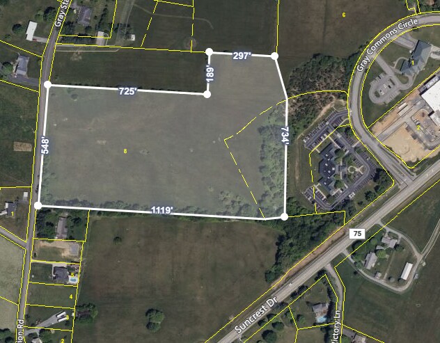 Suncrest Dr, Gray, TN à vendre Photo du bâtiment- Image 1 de 2