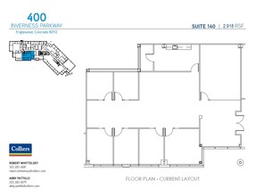 400 Inverness Pky, Englewood, CO à louer Plan d’étage- Image 1 de 1