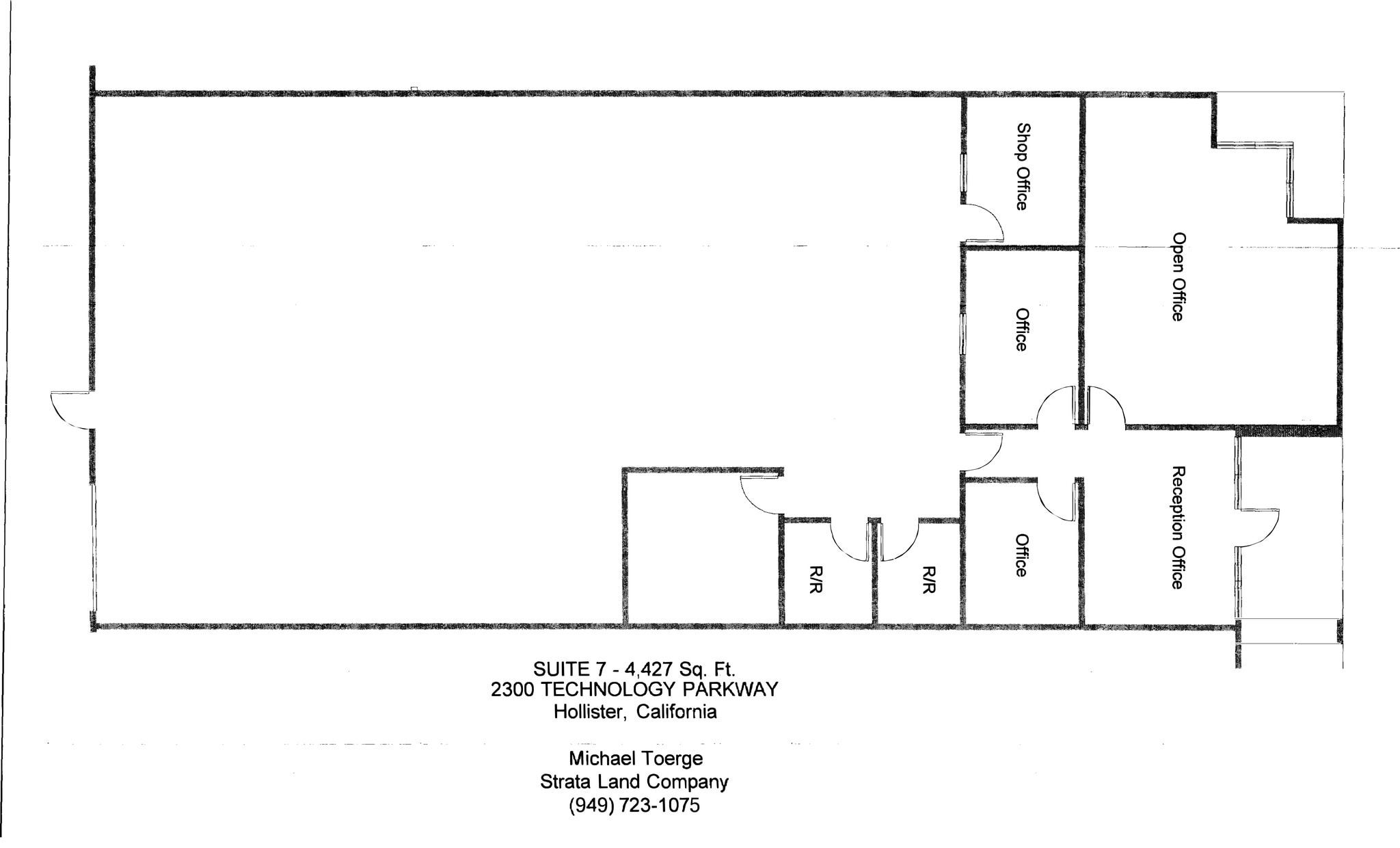 2300 Technology Pky, Hollister, CA for lease Site Plan- Image 1 of 1