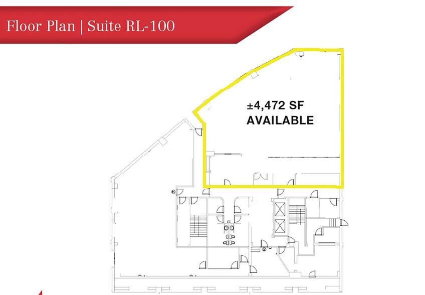 531 S Main St, Greenville, SC à louer - Plan d’étage - Image 2 de 2