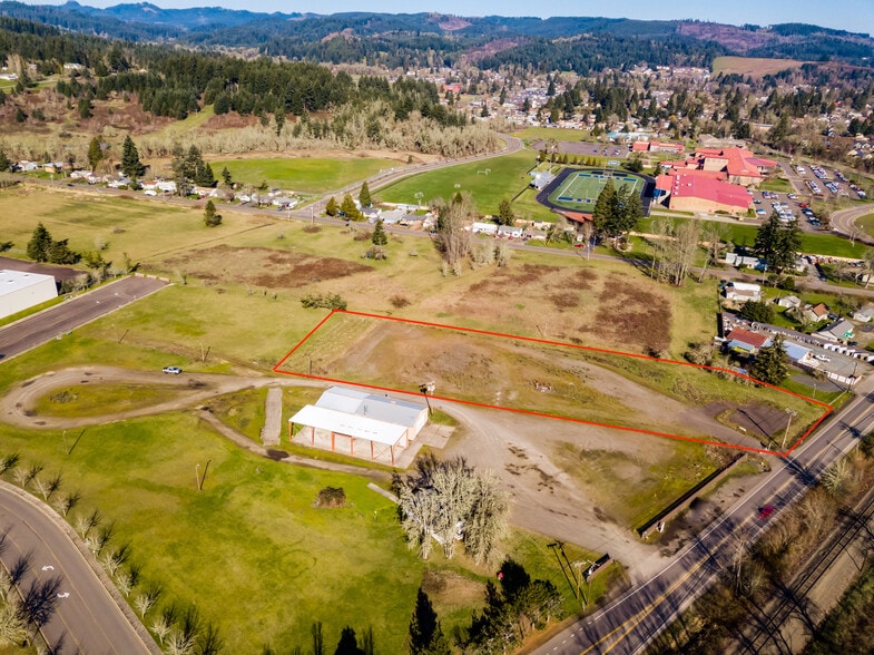 2045 Highway 99, Cottage Grove, OR for sale - Aerial - Image 3 of 6