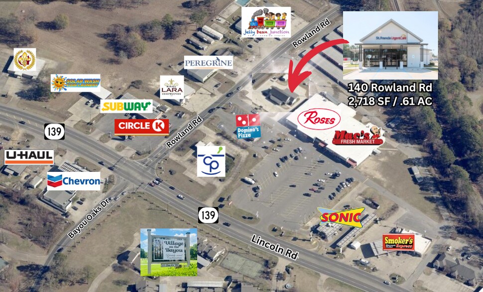 140 Rowland Rd, Monroe, LA à vendre - Photo principale - Image 2 de 20