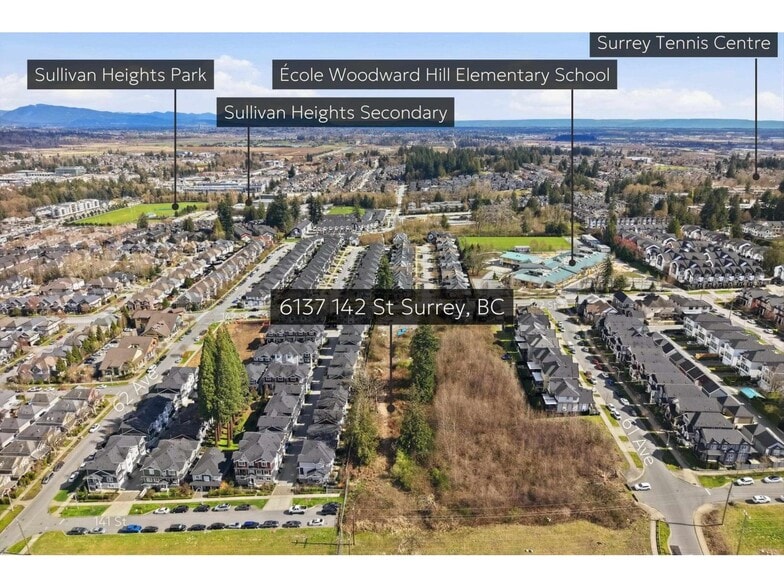 14163 61 Av, Surrey, BC à vendre - Aérien - Image 3 de 4