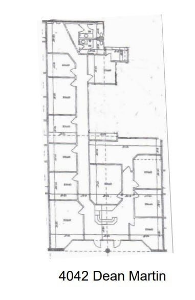 4045-4063 Dean Martin Dr, Las Vegas, NV for lease Floor Plan- Image 1 of 1