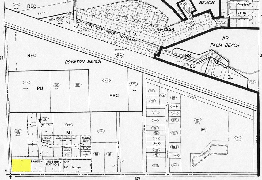 3300 S Congress Ave, Boynton Beach, FL for lease - Plat Map - Image 2 of 89