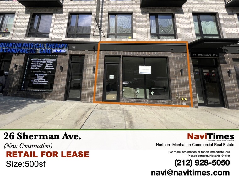 26 Sherman Ave, New York, NY for lease - Building Photo - Image 3 of 14