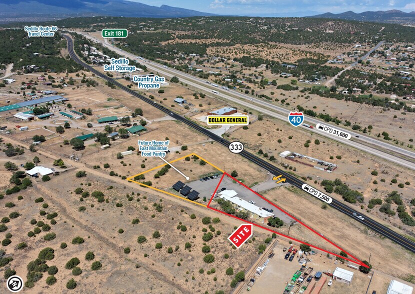 1342 E Old Highway 66, Tijeras, NM à vendre - Photo du bâtiment - Image 3 de 14