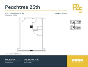 1718-1720 NW Peachtree St, Atlanta, GA for lease Site Plan- Image 1 of 1