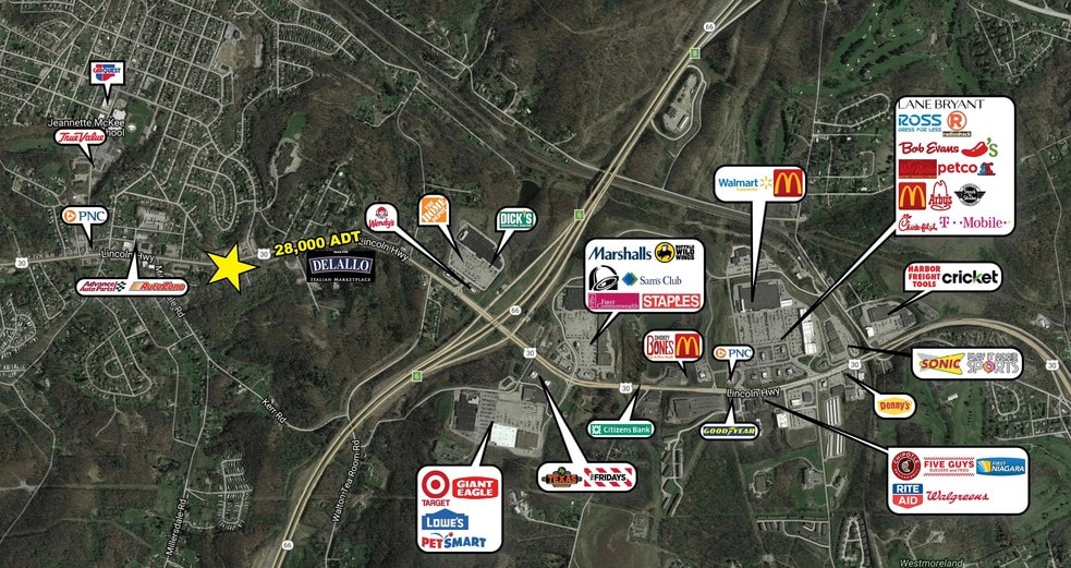 6436 State Route 30, Jeannette, PA for sale - Building Photo - Image 1 of 3