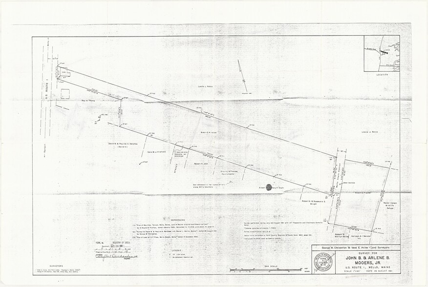 1223-1229 Post Rd, Wells, ME for sale - Site Plan - Image 2 of 2