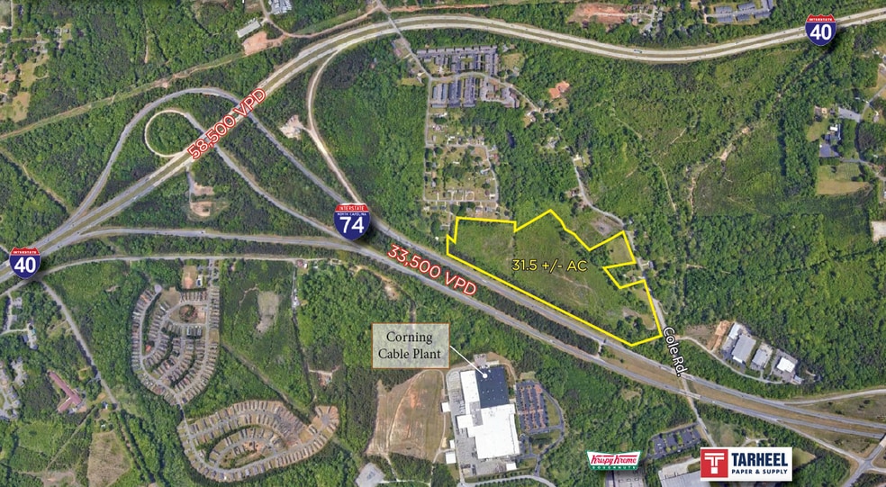00 Cole Rd, Winston-Salem, NC à vendre - Photo du bâtiment - Image 1 de 3