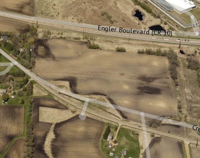 xxx Engler Blvd, Chaska, MN for sale Aerial- Image 1 of 3