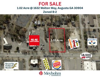 More details for 1632 Walton Way, Augusta, GA - Land for Sale