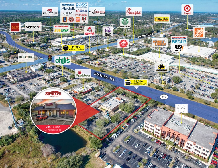 Outback Steakhouse, Saint Augustine, FL for sale - Building Photo - Image 3 of 5