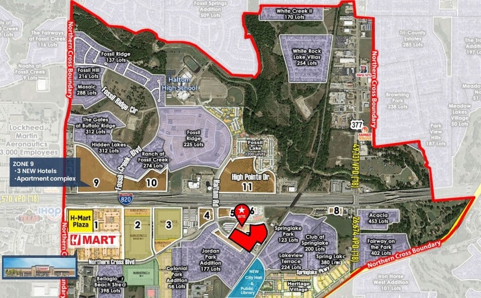 5100 Haltom Rd, Haltom City, TX for lease - Site Plan - Image 2 of 3