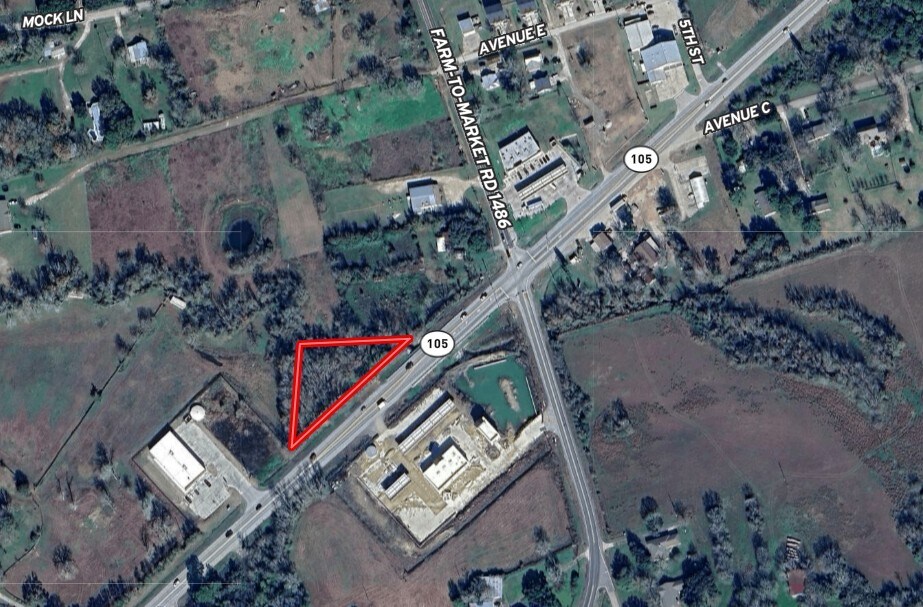 0.7 AC Highway 105 West, Montgomery, TX à vendre Aérien- Image 1 de 4