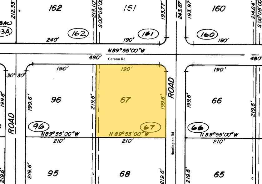 1380 Corona Rd, Bullhead City Fort Mohave, AZ for sale - Plat Map - Image 2 of 2