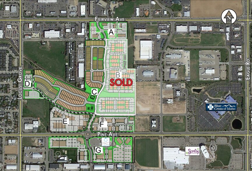 Locust Grove, Meridian, ID à vendre - Plan de site - Image 1 de 1