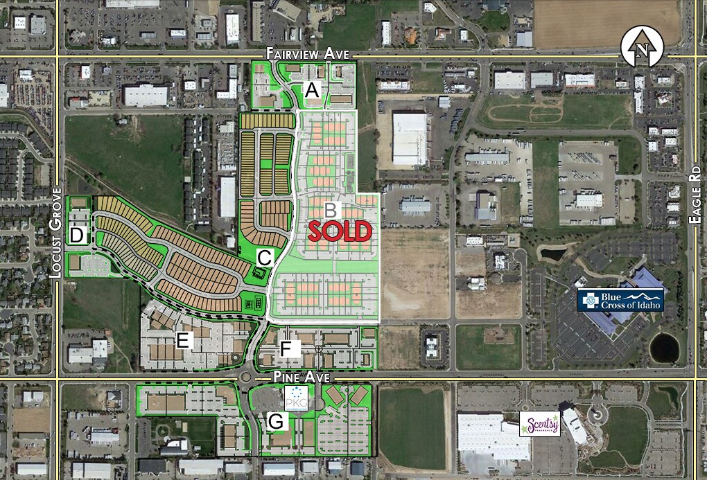 Locust Grove, Meridian, ID à vendre Plan de site- Image 1 de 1