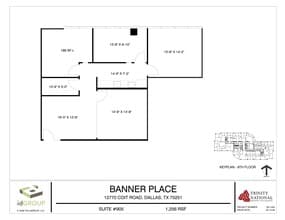 12770 Coit Rd, Dallas, TX à louer Plan de site- Image 2 de 2