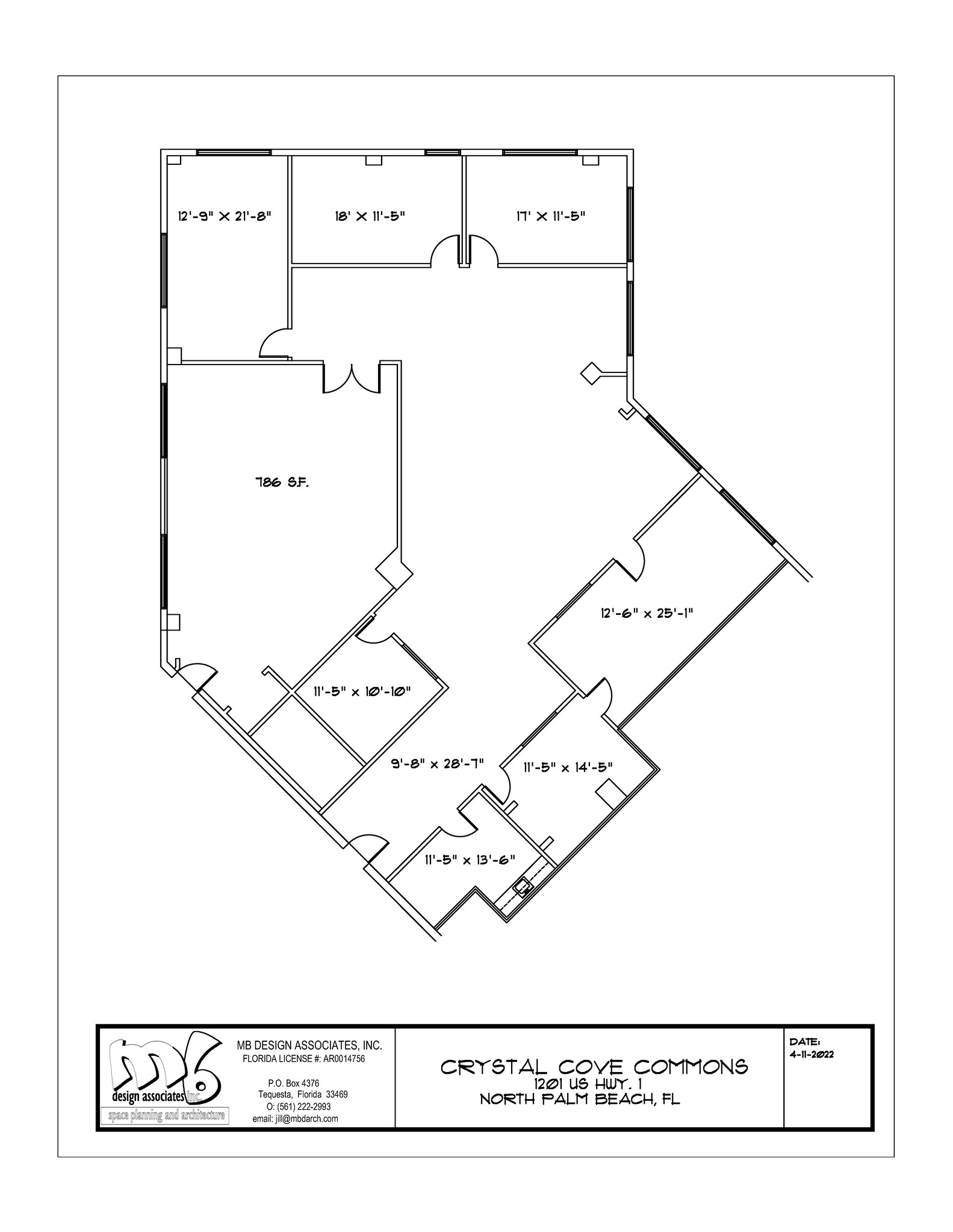 1201 US Highway 1, North Palm Beach, FL for lease Floor Plan- Image 1 of 1