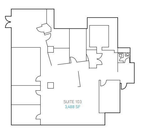 10025 Jasper Ave NW, Edmonton, AB à louer Plan d’étage- Image 1 de 1