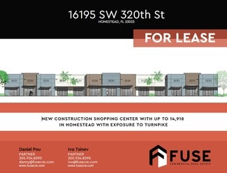 Plus de détails pour 16195 SW 320th St, Homestead, FL - Commerce de détail à louer