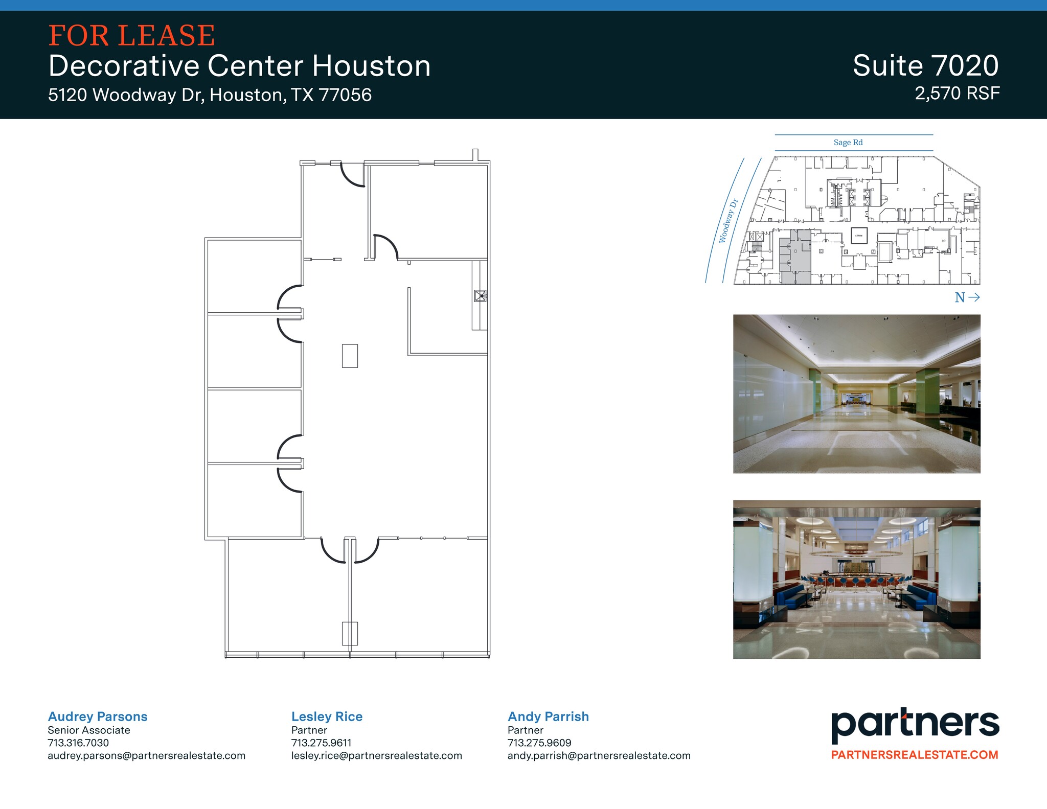 5120 Woodway Dr, Houston, TX à louer Plan de site- Image 1 de 1