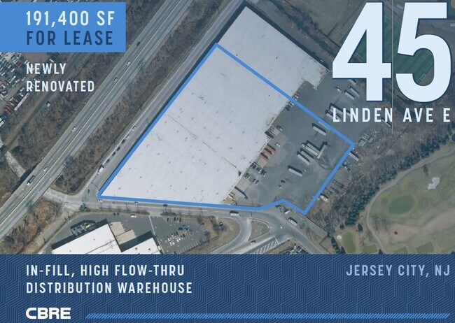Plus de détails pour 45 Linden Ave E, Jersey City, NJ - Industriel à louer