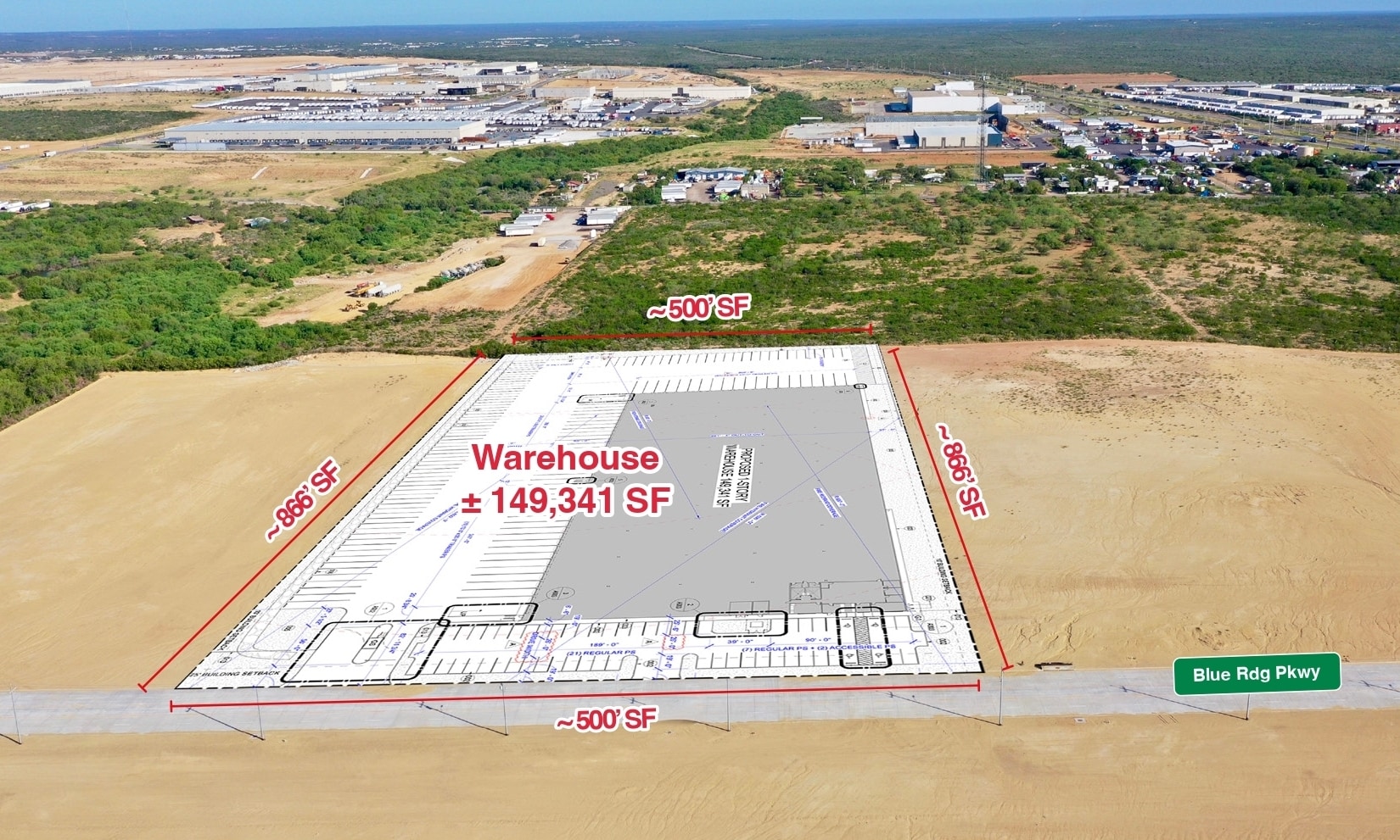 302 Blue Ridge Pky, Laredo, TX for lease Primary Photo- Image 1 of 13