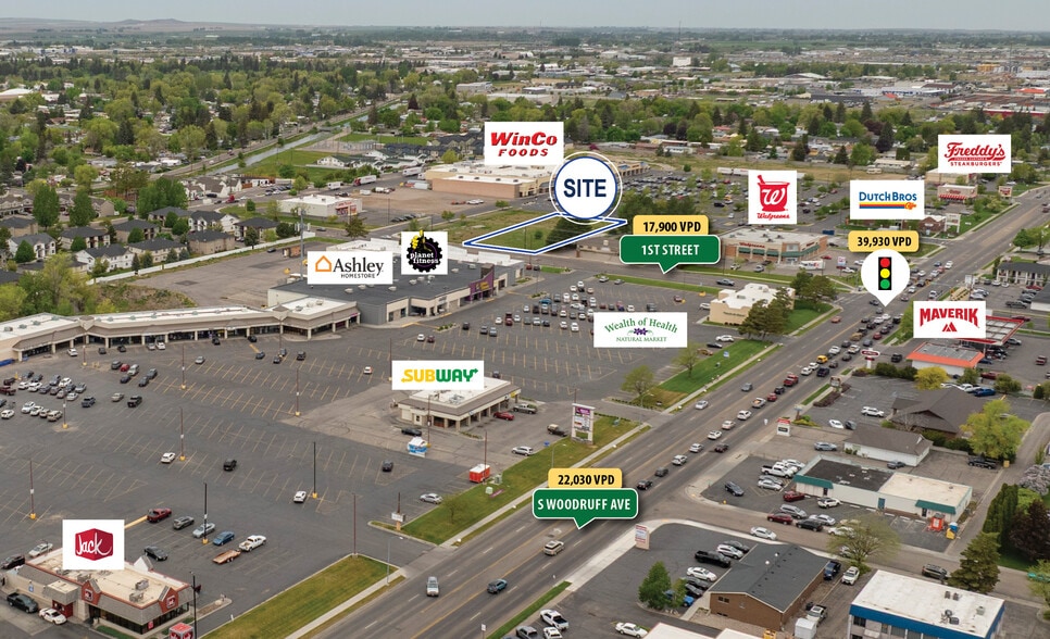 1635 1st St, Idaho Falls, ID à vendre - Photo du bâtiment - Image 2 de 3